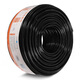 
Akihabara (CHOSEAL) Class 6 dual-shielding network cable, outdoor waterproof cat6 gigabit broadband connection cable can pass Fluke test, outdoor engineering home decoration network cable wiring, outdoor waterproof six dual-shielding network cable QS6167/QS2604 50 meters (volume)