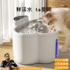 嬉皮狗（hipidog）新款猫咪饮水机恒温酸奶机猫喝水宠物自动加热饮水器不插电喝水器 弥雅白-5200mAh【杀菌款】 犬猫通用