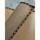 Lion olixing paille tapis anti-glisser sueur noix de vapeur de vapeur de vapeur rotin tatami balcon baie fenêtre tapis sauna room tapage à haute température tapis de paille d'origine couleur rattan anti-glissement 2 mm côté 679 60x180cm