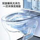 Jomoo Jiumu Baño Store Glaze para el inodoro Sifón Suphón Baño de ahorro de agua INDOUMISO ALODARIO 1396 Instalación del modelo de impulso de sifón 305 mm