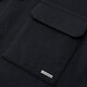Annonce Bird Fashion Veste laine surnom double face revers veste décontractée hommes ESV223206U Smoke Wave Blue 48