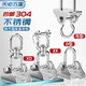 Tianzhuo Hardware 304 stainless steel ring swing ring swing hook aerial yoga ceiling hammock sandbag hanging fixed bow hanging plate (expansion screw type)
