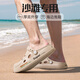 Grace hole shoes men summer outdoor driving sandals beach shoes EVA odor-proof wear anti-slip operating room slippers men