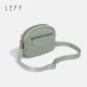 Leif crossbody bag for women water-repellent nylon canvas shell bag small lightweight practical shoulder bag women bag sprout green - can hold iPhone14