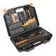 Juquan (JUQUAN) 246-piece twist drill bit set, woodworking flat drill, construction cement drill hole opener, screw bit