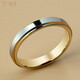 Luxurious tungsten gold couple rings, a pair of plain ring Möbius rings, Chinese Valentine's Day gift for girlfriend, wife, birthday, Valentine's Day confession gift, boyfriend token of love, engagement, proposal, marriage, couple ring - size, contact customer service for remarks, free engraving