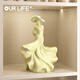 Ole's Light Luxurious Spring Breeze Phantom Character Art Ornament High-end Sculpture Living Room Study Entrance Wine Cabinet Home Accessories HT Phantom Goddess Ornament (Gift Box) Beijing Warehouse Quick Delivery