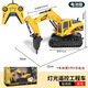 Lingying remote control car toy remote control tank car remote control excavator engineering vehicle stunt remote control vehicle medium ambulance [need to be equipped with a number 5 battery]