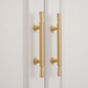 Poigne en laiton XMSJ Porte d'armoire Armoire tiroir à chaussures Handle de chaussure Luxury Luxury American Gold French Cream Style MH6626-DARK