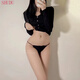 Shudu sexy einteiliger Bikini-Tanga heißer Milchseide Sportbesprechungen für Frauen weiß M [80-100jin [Jin gleich 0,5 kg]]]
