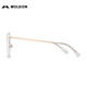 Molsion Mosen Glass Myopia Retro Cat Eyes and Women Gerges haut de gamme Séances de verres à prendre des photos Internet célébrités anti-bleu MJ6173 B93 Rose Gold Transparent Single