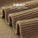 Shanshan (FIRS) thick pure wool round neck sweater for men's autumn new business solid color casual knitted warm sweater 692 camel L (175)