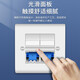 Lijia LC Fibre Setwork Panel, двойной порт 4 Core 86 Тип панели наклонной порта, двухбитная коробка панели LC, панель оптоволоконной плиты с фланцевой связкой, волоконно-перемычка LJ-MBLC02