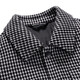 Septwolves Jacke Herren Wolle Lapper Wolljacke Herren Winter warm warm bequeme karierte winddichte Kleidung Herrengeschäft 001 (schwarz) 175/92a (xl)