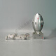 Fat Man Nuclear Bomb Originalmodell versammelte sich mit allen Metallhochschiffe-DIY-Legierungsspielzeuggeschenk für Jungen Geburtstag Little Boy Assembly Pack (Gewicht 695g)