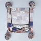
Modern pregnant mother Guangdong traditional four-claw baby strap front hug back old strap baby strap summer breathable travel blue bear style