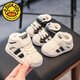 G.DUCKKIDS baby shoes winter soft sole toddler shoes 01-2 years old girls baby cotton shoes men plus velvet thickened warm shoes plus velvet beige inner length 12.5cm size 17