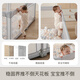 RESFOR Folding No Installation Baby Game Fence Baby Floor Climbing Pad Guardrail Indoor Children's Fence Home Use Blu Gray丨No Installation Version (180X200) Second Expand丨Second Storage
