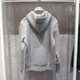 鳄鱼Lacoste法国鳄鱼国内代购SMILEY联名笑脸灰色连帽卫衣SH9276-98 灰色 4JV 5码(180/96A)