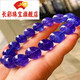 Long-color faceted tanzanite bracelet for women, tanzanite sapphire bracelet, bead necklace, blue bead round Chinese Valentine's Day gift, contact customer service for selection, with certificate