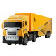 Grand camion télécommande Optimus Prime Heavy Tamin Children's Grand Car Modèle semi-remorque de voiture Inversion Play Remote Contrun Camion Il yel-trare-trailer avec collecte de recharge
