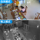 Batianan wif smart wireless caméra téléphone mobile surveillant à distance monteur à haute définition maison à haute définition à 360 degrés pas d'angle aveugle avec une tour panoramique panoramique de vision nocturne tourne automatiquement pour communiquer 3 millions de HD] 10x agrandissement + 64g