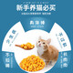 WEYES freeze-dried egg yolk granules 1000g barreled into pet snacks for kittens and dogs freeze-dried raw cut egg yolk lecithin