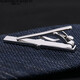 North Martin (Northrop Martin) North Martin Krawattenclip Herrengeschäftslicht Luxus vierblattklee Krawatten-Clip-Geschenkbox für Freunde Vierblatt Silber NM22TX13