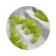 Bead edge green jingui prehnite pumpkin beads green chalcedony loose beads semi-finished DIY bracelet bracelet necklace jewelry accessories wholesale prehnite pumpkin beads about 10mm