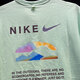 Nike (Nike) Kurzärärmelte Männer 2025 Sommer New Sportswear Trendy Gedruckt runden Hals bequem