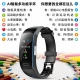 High-precision blood pressure measurement heart rate pulse oxygen saturation temperature smart bracelet ECG heart alarm remote health monitor elderly multifunctional sports men and women ADZ watch technology red [blood pressure heart rate ECG monitoring + IP67 waterproof]