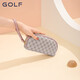 Golf Women's Clutch Mustmy, модная, простой ретро-печатный монетный кошелек 6,5-дюймовый пакетик мобильного телефона легкая женская сумочка дым порошкообразно