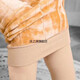 Feiyu winter thickened velvet leggings for women, warm high-waisted and slimming one-piece pants, black flesh-colored with feet, black velvet and thickened feet, super elastic (80-150 Jin Jin is equal to 0.5 kg)