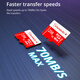 SomnAmbulist speed memory card, dash recorder, surveillance camera, drone switch, mobile phone, tablet, high-speed TF memory card 2GB