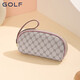 Golf Women's Clutch Mustmy, модная, простой ретро-печатный монетный кошелек 6,5-дюймовый пакетик мобильного телефона легкая женская сумочка дым порошкообразно