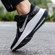 Nike (Nike) Laufschuhe für Männer Frühling neuer atmungsaktives, lässiges, leichter Kee-resistenter, rutschfestes Polster Training Sportschuhe DA1105-006 Schwarz und Weiß/Quest 44 44