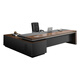 Huayi boss desk office desk simple modern president desk manager desk and chair combination boss desk furniture <thickness> 1.8 meters side cabinet