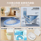 ArROW Bathroom Large Impact Jet Siphon Anti-odor and Water-saving Toilet Household Reducing Cover Plate Joint Pumping Toilet [T32 Engineering Race 12609 305/300mm