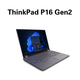 ThinkPad 2023 ThinkPad P16 gen2 Mobile Graphics Workstation Laptop American version i9-13980HX RTX3500 4K screen 128G memory + 2T solid state hard drive