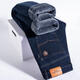 Woodpecker jeans men's summer trendy brand versatile pants men's straight loose solid color casual trousers 6211 dark blue plus velvet + 6211 blue black plus velvet 33