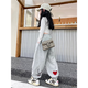 Girls' pants autumn and winter sports rabbit 2025 new children's plush girls' trousers large children's tying feet trousers autumn NN-A983 [Apricot color] spring and autumn style 150cm