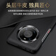 梦琪 华为mate40pro手机壳防摔保护套mate40手机壳翻盖真皮智能视窗全包磁吸皮套商务款 Mate40Pro/40e pro通用【玄黑色】 升级磁吸款丨头层牛皮