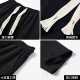 Huili casual pants men's printed loose wide-leg pants spring and autumn trendy tie-fitting pants men's sports comfortable versatile men's pants