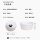 Hanhan Pet Pet Cat and Dog Bowl Hanging Cage Special Ceramic Bowl Fixed Hanging Cage Cat and Dog Food Basin Water Bowl Cage Hanging Ceramic Bowl