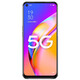 Téléphone mobile d'occasion OPPO A93 5G Mobile de 90 Hz à haute teneur en plein écran 5000mAh Grande batterie [Performances à ultra-hauteur] Black [8 Go + 256 Go] 95 Nouveau