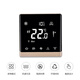 Aire acondicionado central de termostato de pantalla completa, calefacción de piso, voz dos en uno, panel de control remoto WiFi inteligente, aire acondicionado universal, calefacción de piso, modelo de oro wifi de dos en uno MJ826