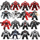 Muwang compatible with Lego Marvel Avengers 4 Venom 2 Spider-Man Symbiosis Serum Screaming Building Blocks Minifigure Toys Military Green 693 Anti-Venom
