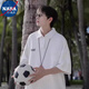 NASALIKE联名凉感重磅短袖t恤男夏季冰丝宽松潮流polo领衫学生半袖衣服男 833白色 2XL 140160斤