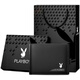 Playboy VIP Men's Short Wallet 2022 Nouveau portefeuille en cuir authentique Multi-carte Boîte cadeau de portefeuille horizontal
