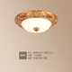 
CLCEY European Ceiling Light Modern Country Living Room Lighting Retro Bedroom Aisle Balcony Entrance American Ceiling Light 1048 Retro 30cm Three-color Lighting 24w
